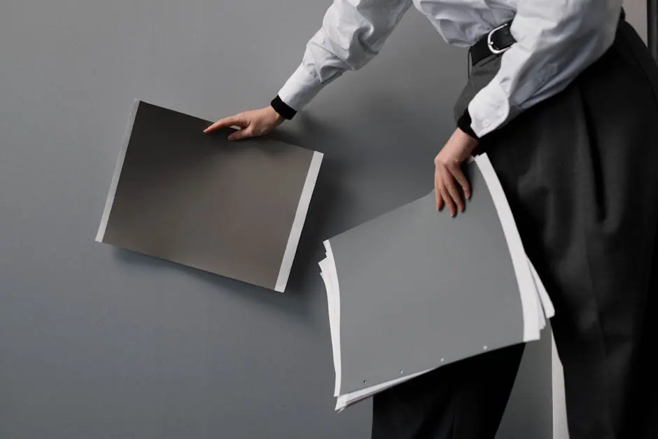 Verschillende papiersoorten en print-materialen